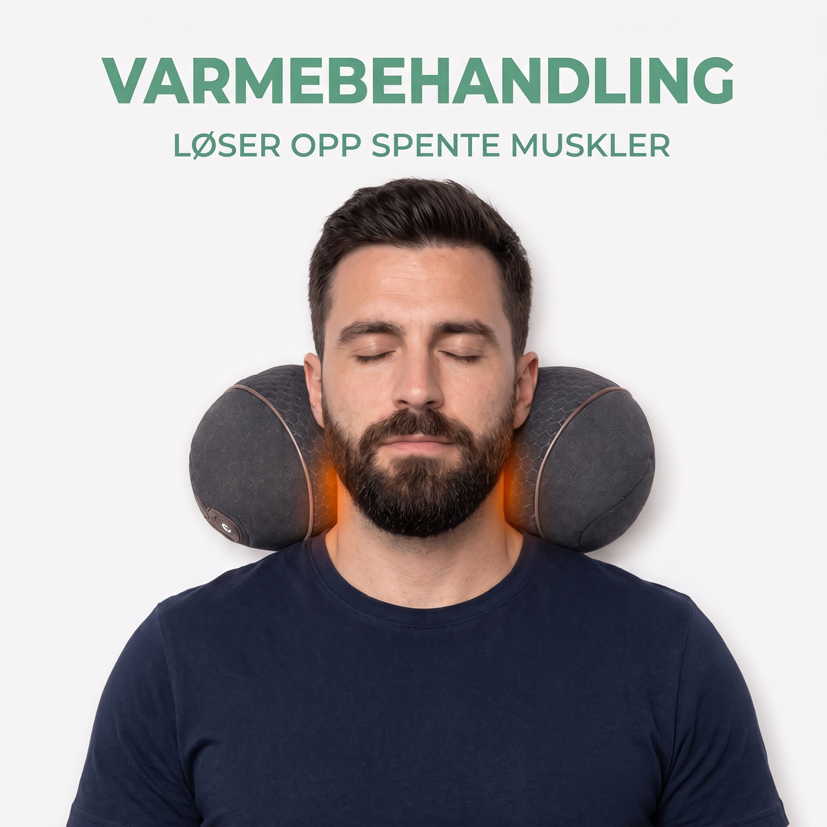 Mowello Ro™ – Nakkepute med varme, vibrasjon og mykt løft